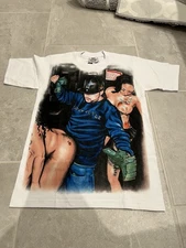 Pro Club X Asap Yams Day 2019 Airbrush Strip T Shirt Size Small NWOT A
