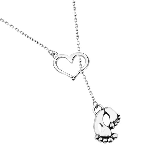 Love Heart Necklace Baby Mom for Women New Jewelry Gifts Mother Children - Picture 5 of 12