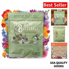 Bulk 2 Oz. Wildflower Seed Mix – Attract Butterflies & Hummingbirds Effortlessly 266.32 per gallon