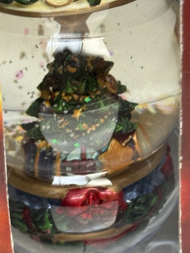 5 Costco Kirkland Signature Snow Globe Ornaments Santa Snowman Tree Partridge - Picture 12 of 16