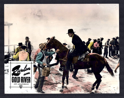 RIVALEN AM GOLD RIVER Galgenbaum AUSHANGFOTO #11 WA German L C Gary Cooper ´60er
