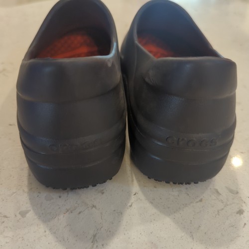 Crocs LiteRide Clogs On The Clock Arch Support Nursing Shoes Slip Resist W 8 - Picture 6 of 10