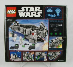 LEGO Star Wars #75100 ~ "First Order Snowspeeder" ~ (2015)  444 pcs ~ NISB