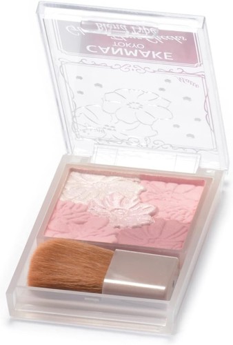 CANMAKE Glow Fleur Cheeks Blend Type B02 Rose Ballerina 5.43g shiny japan - Picture 2 of 2