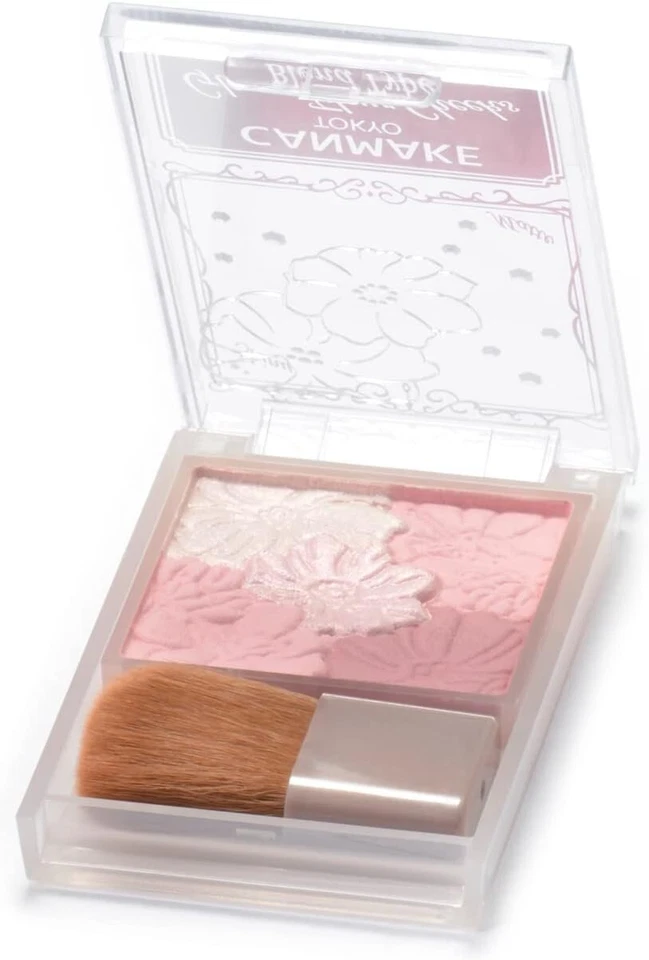 CANMAKE Glow Fleur Cheeks Blend Type B02 Rose Ballerina 5.43g shiny japan - Image 2 of 2