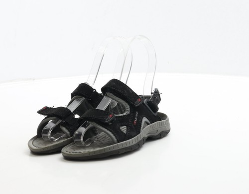 Karrimor Jungen schwarze Polyester-Slingback-Sandale UK 9 EU 27
