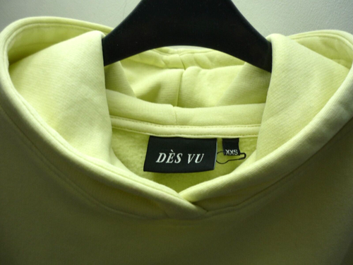 Des Vu Ladies Lemon Oversized Slogan Hoodie Hooded Sweatshirt Large Pocket XXS - Picture 4 of 4