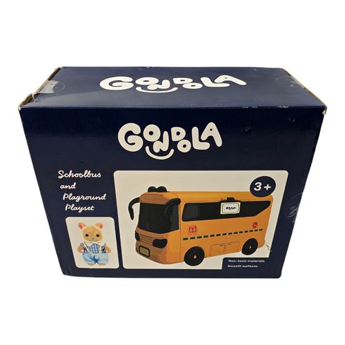 Gondola 48 Pieces Schoolbus And Playground Playset Toddler Amusement Toy - Picture 9 of 24