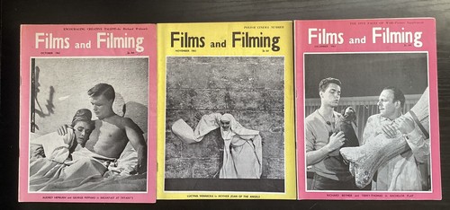 FILMS AND FILMING MAGAZINE 1961 COMPLETE YEAR - Picture 4 of 4