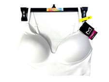 NWT Maidenform Women's Size M, M Seamless Lift Bralette DM2316 White