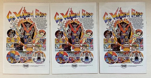 Voltron 1, 2 e 3 Set Completo 1985 Ottime Condizioni Defender of the Universe - Foto 2 di 9