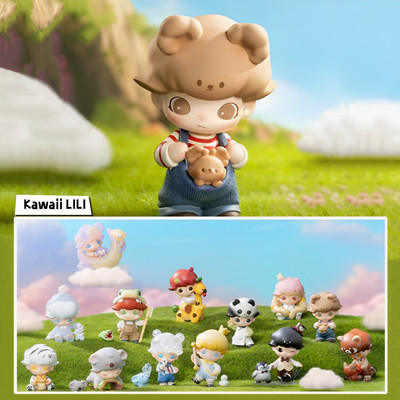 POP MART Dimoo Tier Königreich Serie bestätigt Blind Box Figur Hot Toys Geschenk
