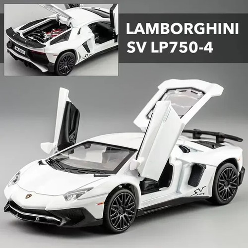 1:32 Lamborghinis SV LP750-4 Aleación Coche Deportivo Modelo Diecast y Juguete Vehículo de Metal - Imagen 21 de 26