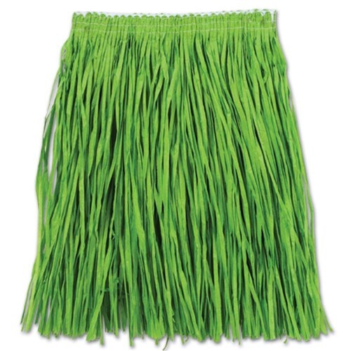 Luau Party Mini Hula Rock Grün Erwachsene - Bild 1 von 2