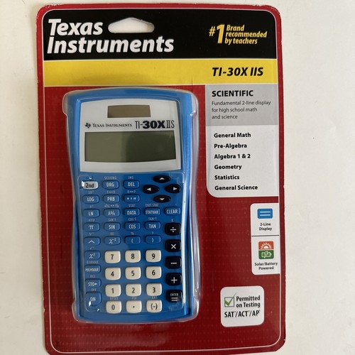 Texas Instruments TI-30X IIS Fundamental Scientific 2-line Display Calculator - Picture 1 of 2