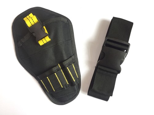 Soporte de cintura de taladro de alta resistencia funda de herramienta bolsa de cinturón broca bolsa colgante herramienta de taladro - Imagen 2 de 7