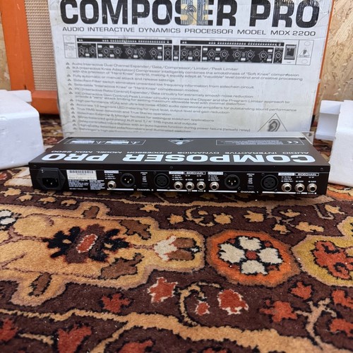 Behringer Composer Pro MDX2200 Studio Rack Unit w/ Box - Picture 7 of 9
