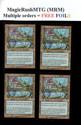 *MRM* FR/VF 4x Feenrat (Feenkonklave) MTG ULG