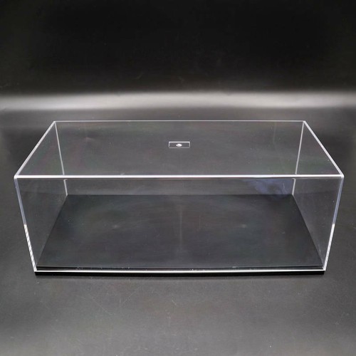 1/32 Acryl Vitrine Modellautos Showbox transparent staubdicht schwarz Sockel - Bild 7 von 7