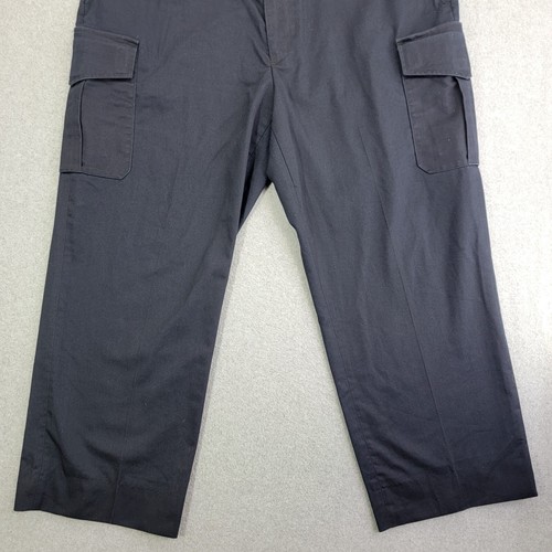 Blauer Tactical Pants Mens 40x30 Navy Blue Cargo Pockets Straight utility 8810X - Picture 2 of 16