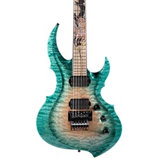 Esp Frx Ctm Fr Electric Guitar Apex Green Burst