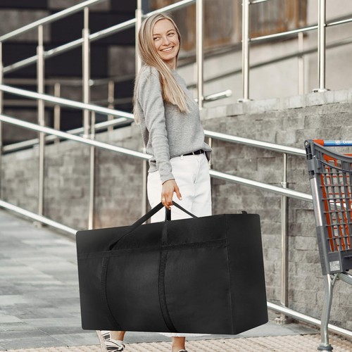 4 Pcs 180l Large Storage Bag Extra Large Storage Box With Zips For Moving Storag - Picture 8 of 9
