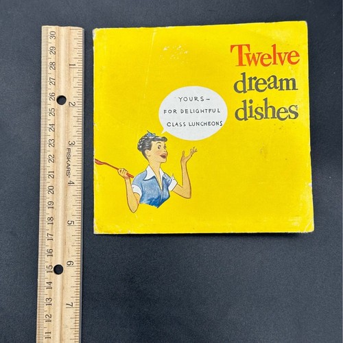 Vintage Cooking Promo Rice Recipes 1950s Advertising Booklet Kitsch Cookbook Art - Picture 10 of 10