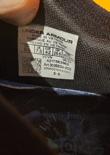 Under Armour Project Rock 6 Mens Traning Shoes Size US8.5 UK7.5 EU42 RRP $219.99 - Picture 8 of 8