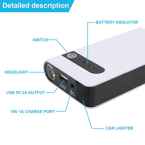Portable 99000mAh Car Jump Starter Booster Jumper Box Power Bank Battery Charger - Picture 36 of 56