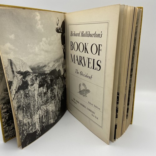 Richard Halliburton's Book of Marvels, The Occident 1937 School Edition Hardcvr - Picture 8 of 17