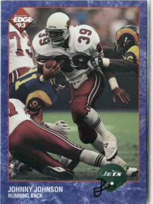 Johnny's - M 1993 Collector's Edge Johnny Johnson New York Jets #159 | eBay