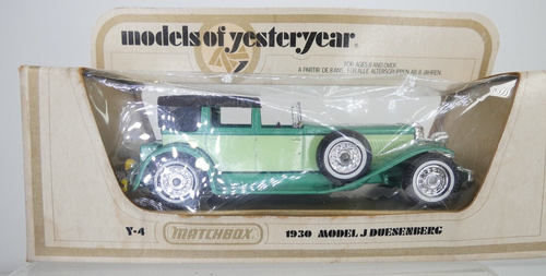 Matchbox Model J Duesenberg Town Car Models Of Yesteryear Y4 Boxed Toy Car - Picture 14 of 16