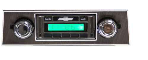VINTAGE RADIO KIT 67 1967 68 1968 Camaro USA 230 AM/FM Aux Walnut Bezel - Picture 2 of 5