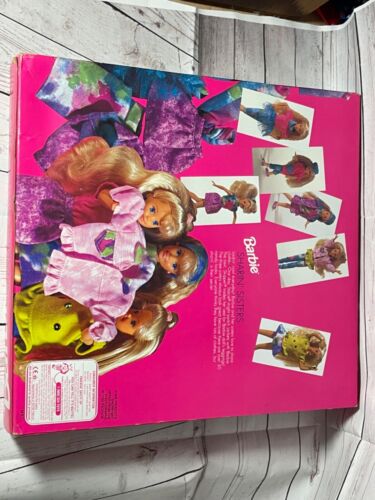 NEW/SEALED VTG Barbie Sharin’ Sisters Gift Set Stacie Skipper Share Clothes 1991 - Picture 2 of 5