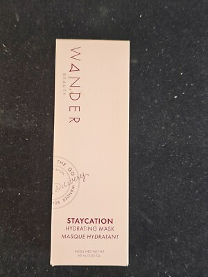 WANDER Beauty Staycation Hydrating Mask 2.02 oz. Factory Sealed NEW