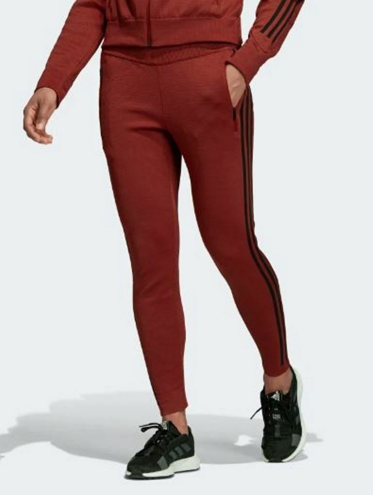ADIDAS CZ2943 ID Striker Knit Pants Tapered Leg Noble Maroon M