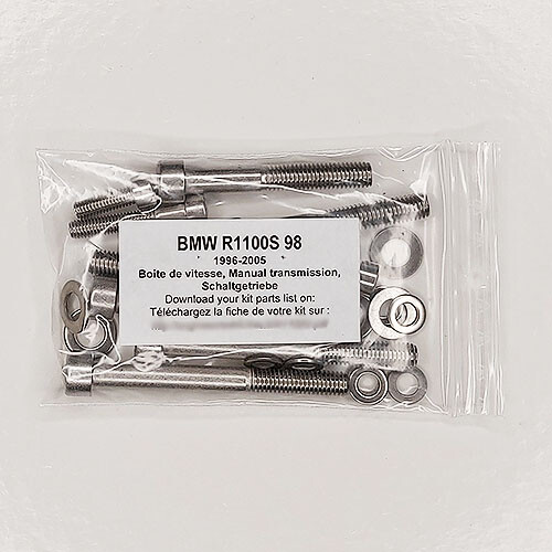 BMW R1100S 1996-2005 Motor Inbus Rostfrei Schraubensatz nr.1 R1100 S - Bild 2 von 3