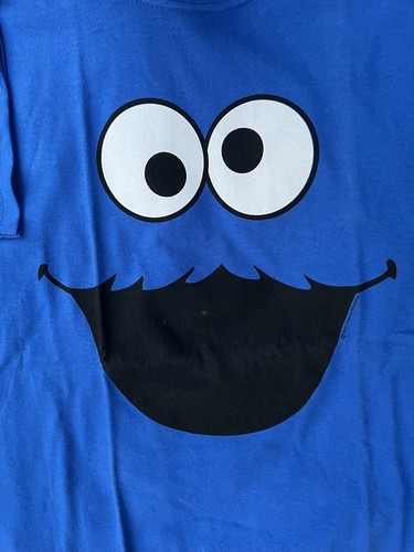 Vintage Y2K 2002 Sesame Street Cookie Monster Oscar Shirt Youth XL Lot Of 2 NWT - Picture 5 of 7