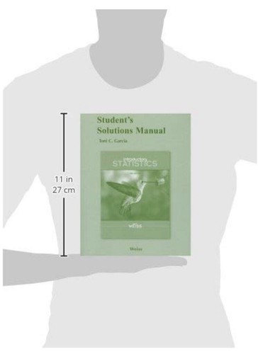 Student Solutions Handbuch für einführende Statistiken von Neil A. Weiss (2011,... - Bild 2 von 2