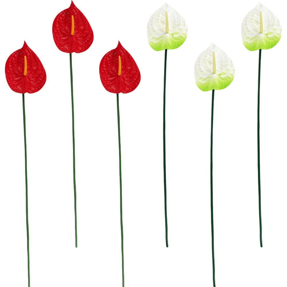 artificial-anthurium-lily-flower-bundle-6pcs-ebay
