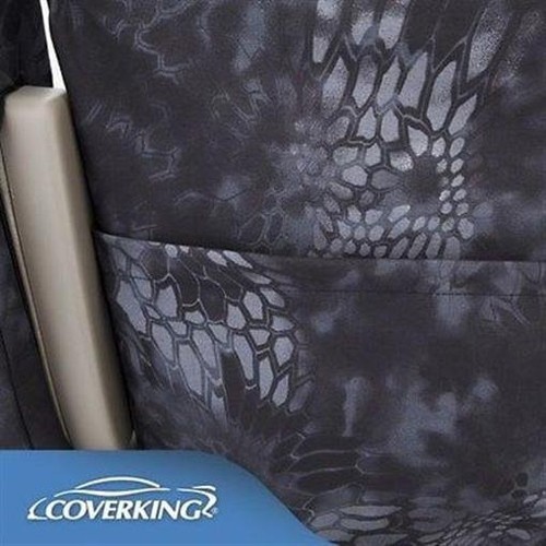 Coverking Custom Seat Covers Ballistic Canvas Front Row - Kryptek Camo - Picture 11 of 11