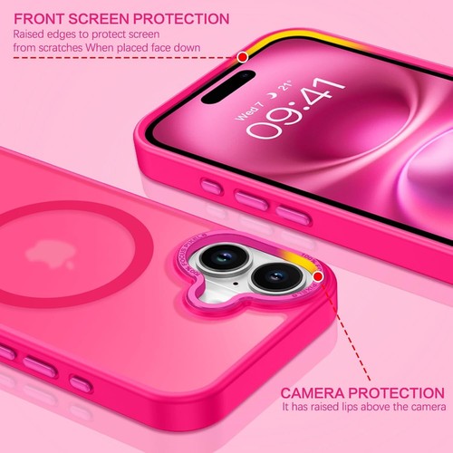 For iPhone 16E 16 Pro Max 16 Plus Magnetic Case Mag Safe Shockproof Duty Cover - Picture 126 of 161