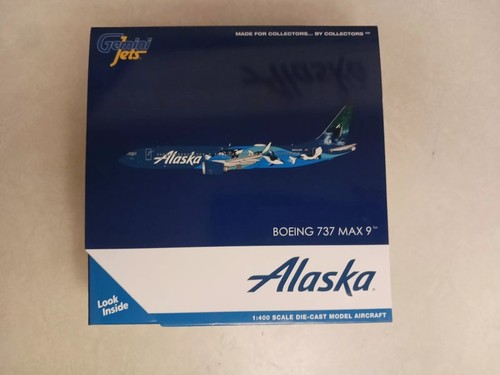 GEMGJ2078 1:400 Gemini Jets Alaska Airlines B737 Max 9 Reg #N932AK 'West Coast - Bild 1 von 10
