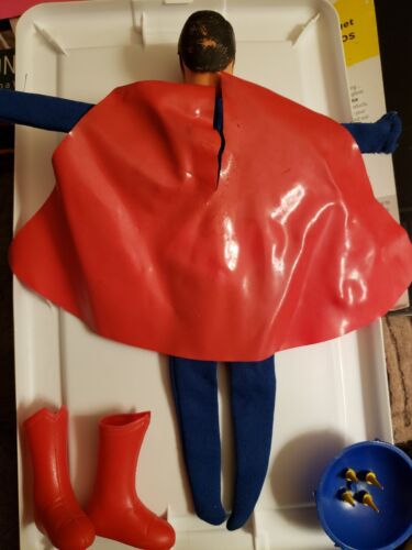 Ideal Captain Action SUPERMAN Starter Set- suit, cape, mask, boots, Phantom zone - Picture 19 of 20