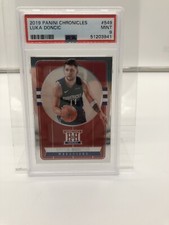 Luka Doncic Hometown Heroes Chronicles 2019 PSA 9