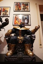 SIDESHOW Collectibles | THANOS ON THRONE | Maquette | Limitiert auf 3500 Stück