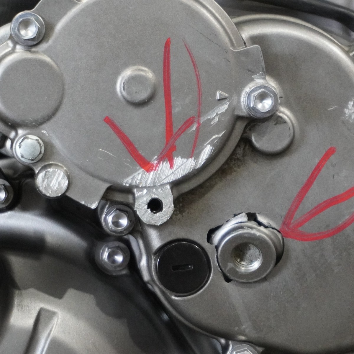 19-25 KAWASAKI NINJA ZX6R ZX636 ENGINE MOTOR CYLINDER HEAD