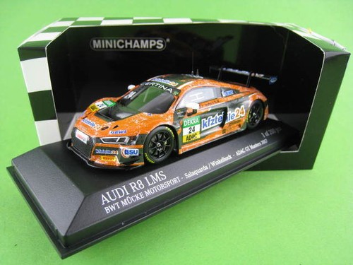 Audi R8 LMS ADAC Masters 2017 Minichamps 1:43 Scale Limited 200 Pieces NEW - Picture 2 of 8