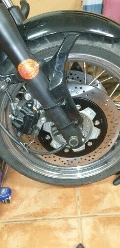 Front Brake Rotors for Triumph Speedmaster 790 Carb 2002-2004 Tiger 955 01-04 02 Foto 3 de 4