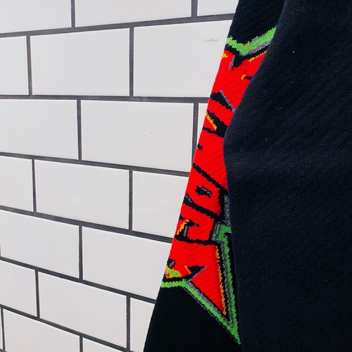 XLARGE BURNING MONSTER CREWNECK KNIT BLACK - Picture 5 of 5